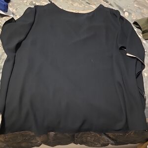 Elegant Navy Women's Top